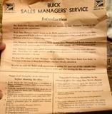 Buick Sales Managers Service