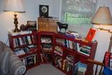 Shelves, books