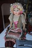 One of many antique dolls