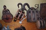 Some antique pulleys