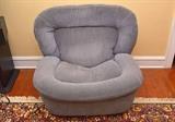 Mod Gray Upholstered Chairs (There are 2 of these)