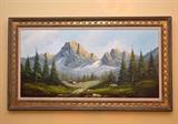 Framed Oil Painting Signed by Artist