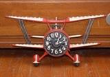 Cast Iron Fighter Plane Wall Clock