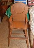 Vintage Child's High Chair