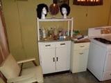 Cabinets and Salon supplies