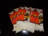 Kitchen Linens in great retro colors, many more