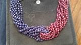 Sapphire and ruby beads
