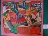 Another of the cheerful Haitian paintings