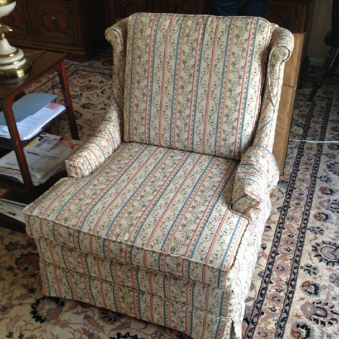 Upholstered Chair - LR $ 80.00