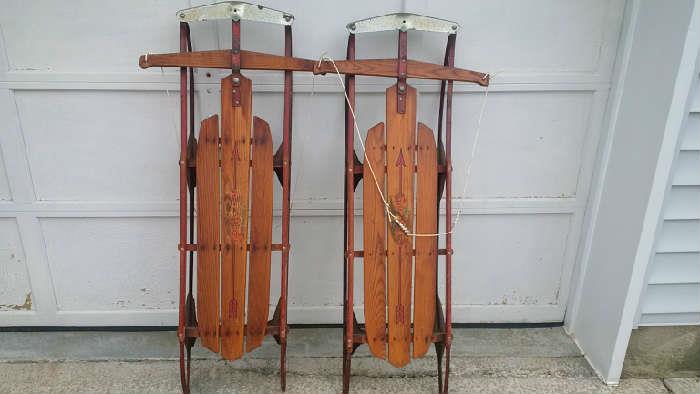 Pair of Sleds $ 50.00