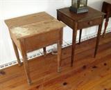 Antique one drawer stands