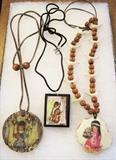 Vintage Ted DeGrazia necklaces