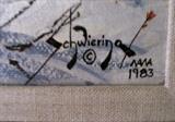 Signature on Schwiering print.