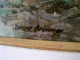 Signature on Jerome Grimmer painting