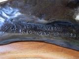 Signature on "The Monarch" bronze