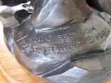 Signature on "Wild Freedom" bronze
