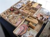 More of the wonderful William Dick miniature dollhouse furniture to be sold with the dollhouse