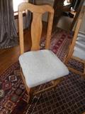 Side Chair.Hand Woven Rug