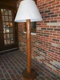 Log Floor Lamp