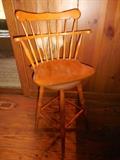S. Brent Bros Bar Stool. Swivels.