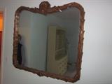 Solid Wood antique mirror