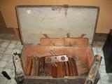 Antique wood working tools - many planes