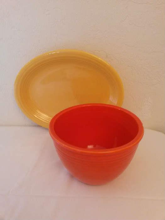 orange Fiesta bowl has chip