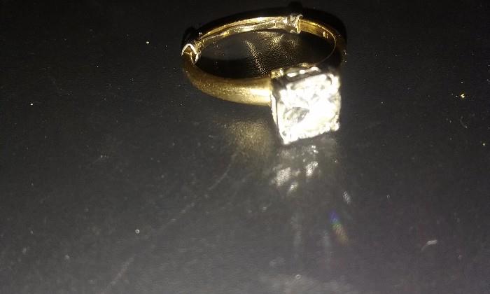 1ct...14kt gold
