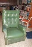 GREEN RECLINER
