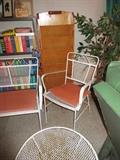PATIO FURNITURE METAL LOVESEAT / CHAIRS / TABLE