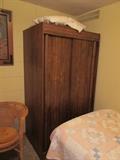 WOOD WARDROBE