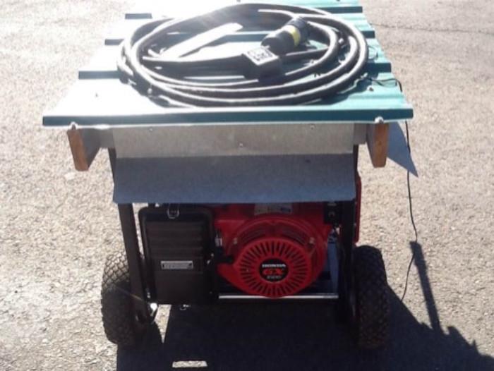 PowerBoss 7000 Watt portable generator Honda GX390