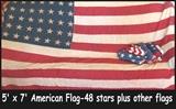 American flags