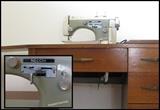 Necchi Supernova sewing machine with cabinet