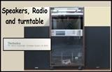 Technics stereo with speakers