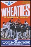Three 1987 Wheaties Boxes - World Champions Minnesota Twins!