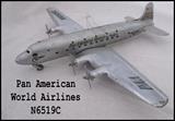 1930's-40's Pan American World airlines toy airplane. N6519C