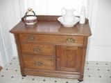 Oak washstand