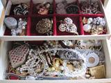 JEWELRY, COSTUME, RINGS, PINS, CAMEO,