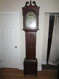 CIRCA 1790 ISSAC GROTZ EASTON PA GRANDFATHERS CLOCK - 100% ORIGINAL PATINA!