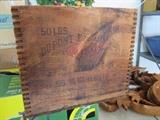 DuPont Explosives wooden crate/box