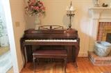 Wurlitzer Piano Queen Anne Style Upright made between 1925 and 1929
