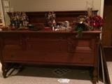 over sized oak buffet