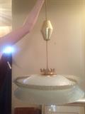 another image of the mid century light fixture