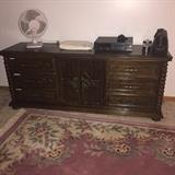 Dresser and Rug