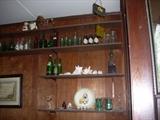 Bottle Collection in Sunroom