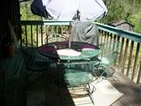 Outdoor Patio Table, 4 chairs, and Umbrella  PATIO