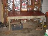 Antique Working Table  BASEMENT
