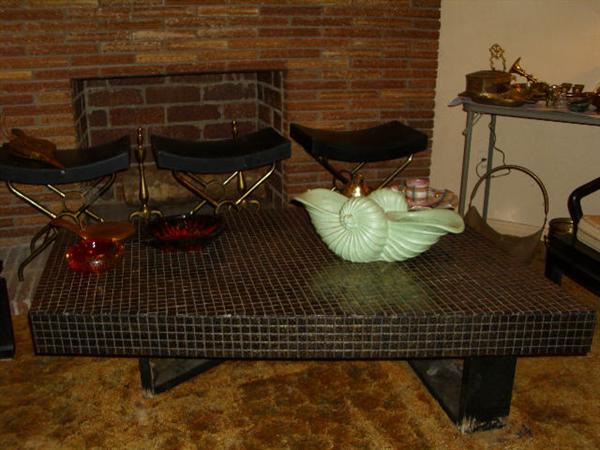 Tile coffee table