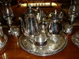 Silverplate coffe/tea set